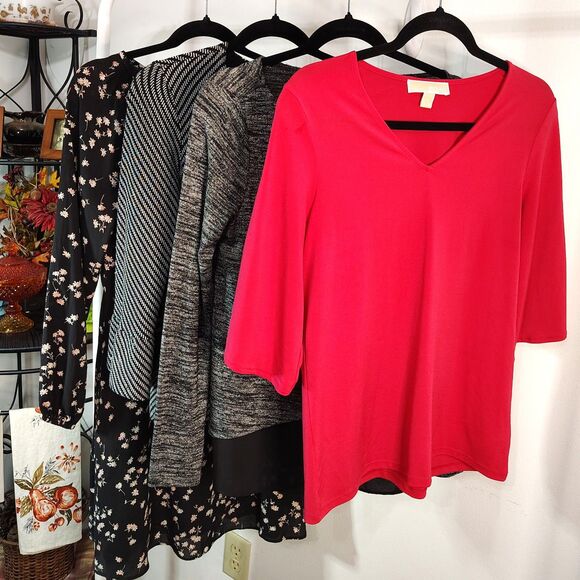 TOP BRANDS Classy BUNDLE Blouses Dress SMALL Women's Kors WHBM Ann Taylor - Picture 1 of 11